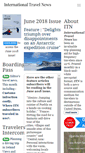 Mobile Screenshot of intltravelnews.com
